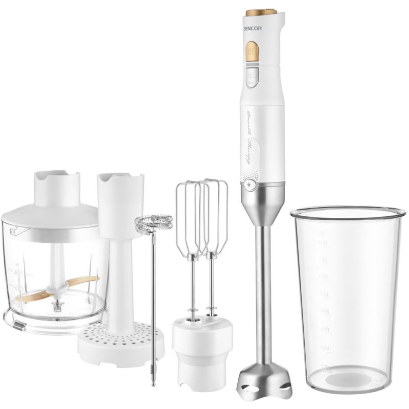 Blender Ręczny Sencor SHB 6441WH 6W1 1200W Biały 1szt