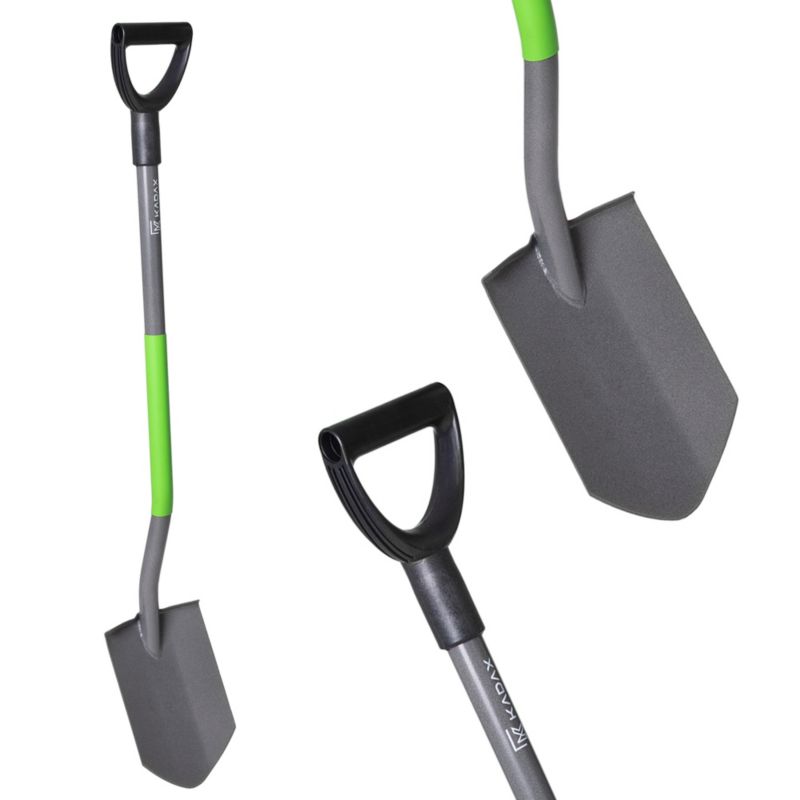 Łopata KADAX Szpadel Ostry 119cm metalowy Ogrodowy Saperka Ergo sztychówka 1szt.