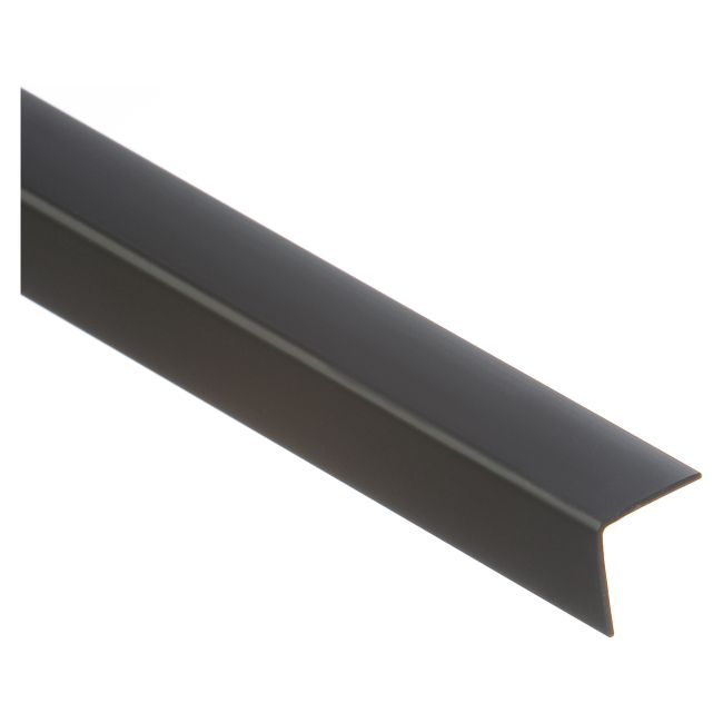 Kątownik PCV Cezar 20 x 20 x 1,1 mm 2 m czarny
