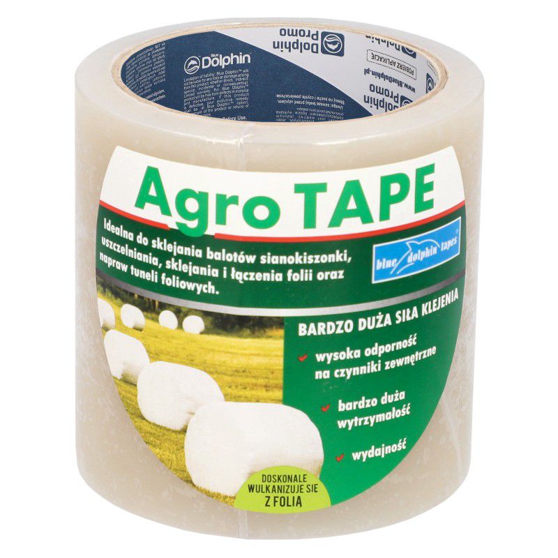 Taśma AGRO TAPE, Blue Dolphin, 100mm x 20m