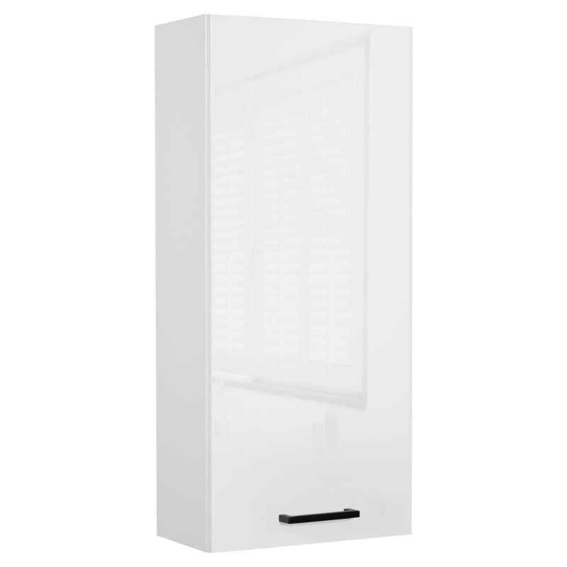 Szafka łazienkowa wisząca MyFurni 40 cm biała połysk 1 szt.
