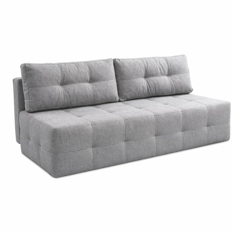 Sofa Mebel Elite MORANA Rozkładana Kanapa z Funkcją Spania Dwuosobowa Do Salonu Szara 1 szt