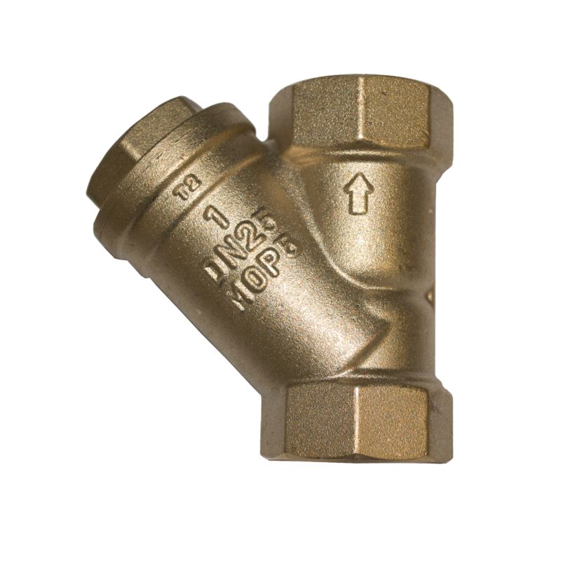 Filtr Gazowy Gazu Oczyszczacz Do Gazu Skośny Siatkowy GW 1/2'' INVENA 1 szt.