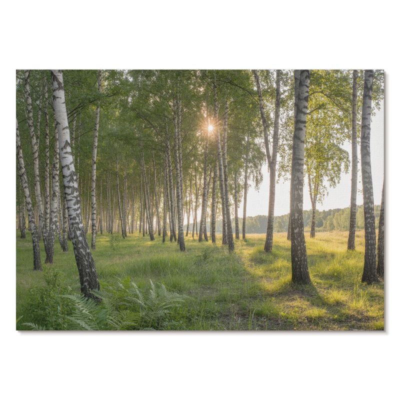 Plakat na Płótnie Tulup 29,7x21 cm (A4) Leśny spokój Do salonu, sypialni, biura 1 szt.