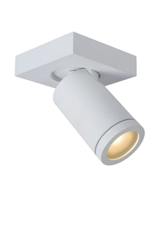 Spot Lucide Taylor biały do łazienki 1 x GU10 x 5W IP44 wym: 10 x 10 cm - 1 szt.