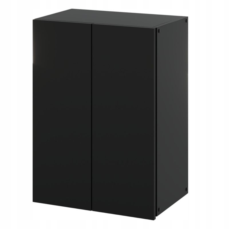 Szafka Łazienkowa Stiv-Meble Szafka Wisząca 40Cm Czarny Mat 40X25X60 Cm 1Szt.