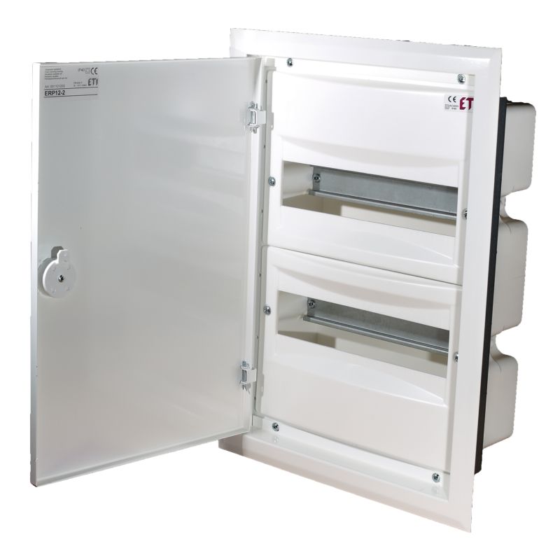 Rozdzielnica Modułowa Eti Polam 2X12 Podtynkowa Drzwi Metalowe IP40 001101202 1 Szt