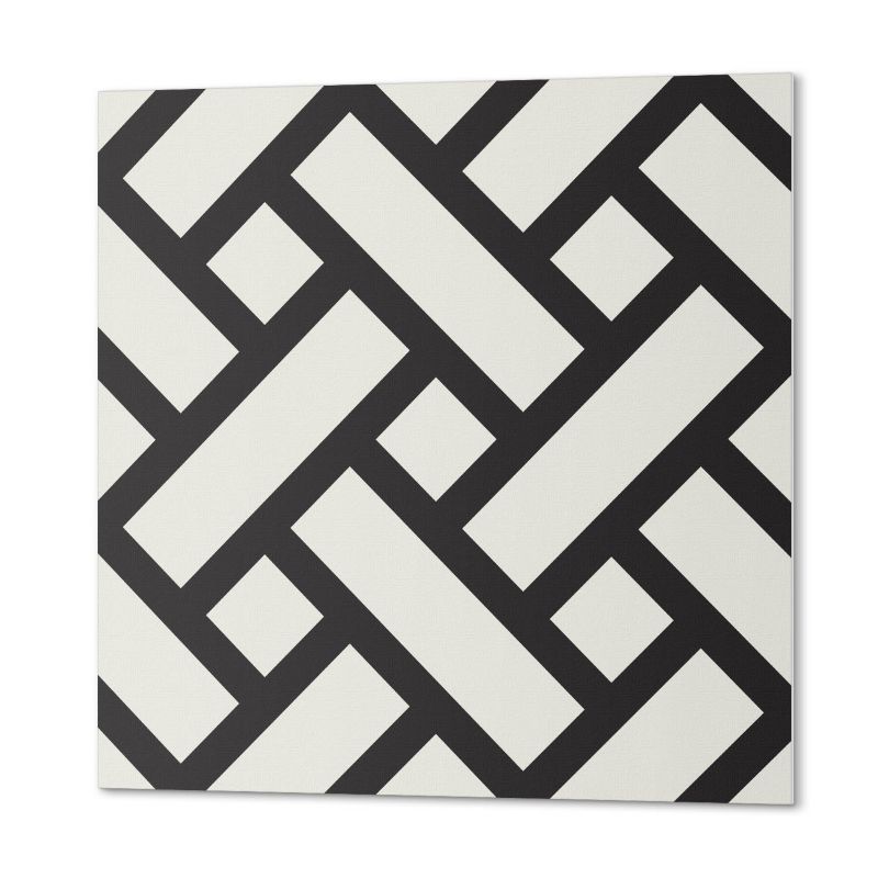 Paczka Kafelków Winylowych PCV ArtPrintCave 50x50 cm Spleciony wzór geometryczny 4 szt.