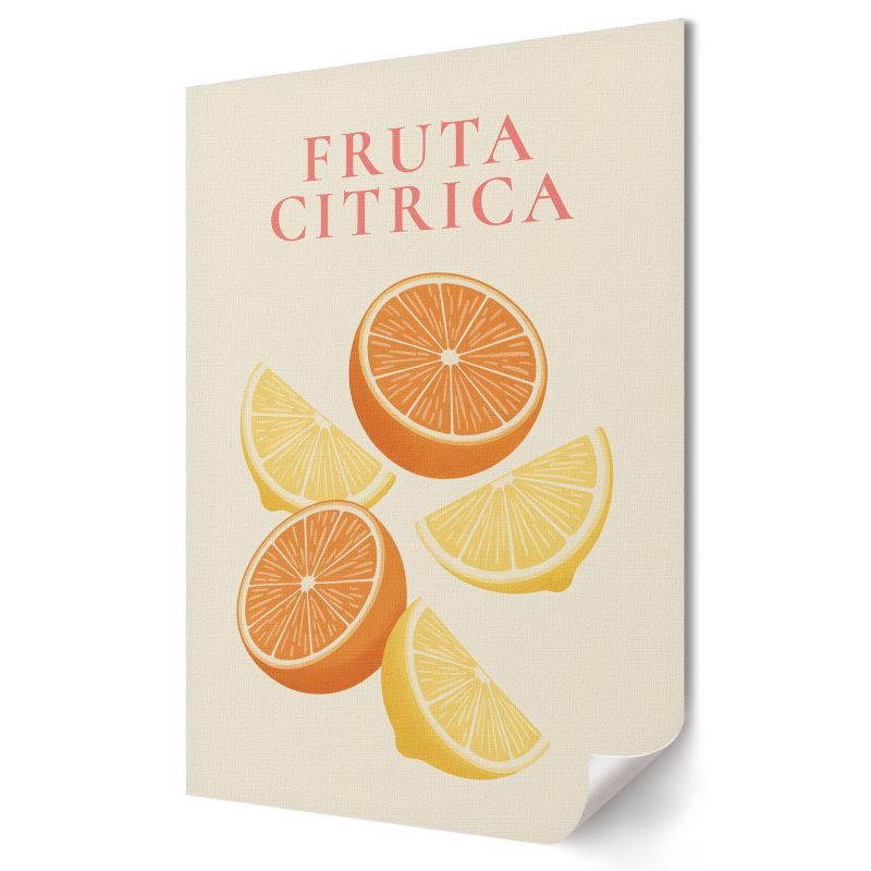 Plakat na ścianę Wallfluent Format A2 Cytrusowe owoce Formacja Artystyczna 3 Steps 1 szt.