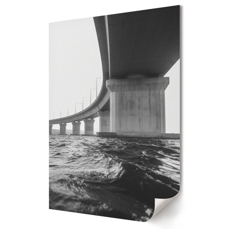 Plakat na ścianę Wallfluent Format A4 Most nad wodą Artysta Sample 1 szt.