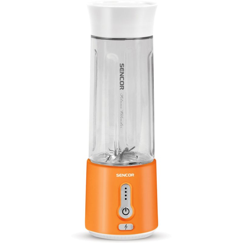 Przenośny Blender Sencor SBL 133OR Fitness 500 ml Usb-C Moc 150W Pomarańcz 1szt