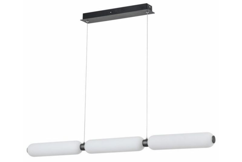 Lampa wisząca Reality Catkin 2518 czarna nowoczesna wbudowany LED 8W 1 szt.