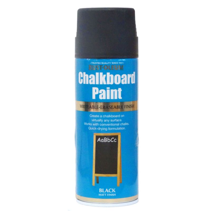 Farba tablicowa kredowa w sprayu Chalkboard czarna matowa 400ml