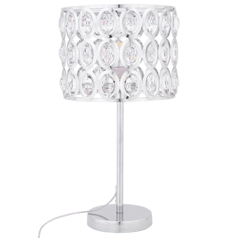 Lampa stołowa Tenna Kryształ Srebrny 1 szt.