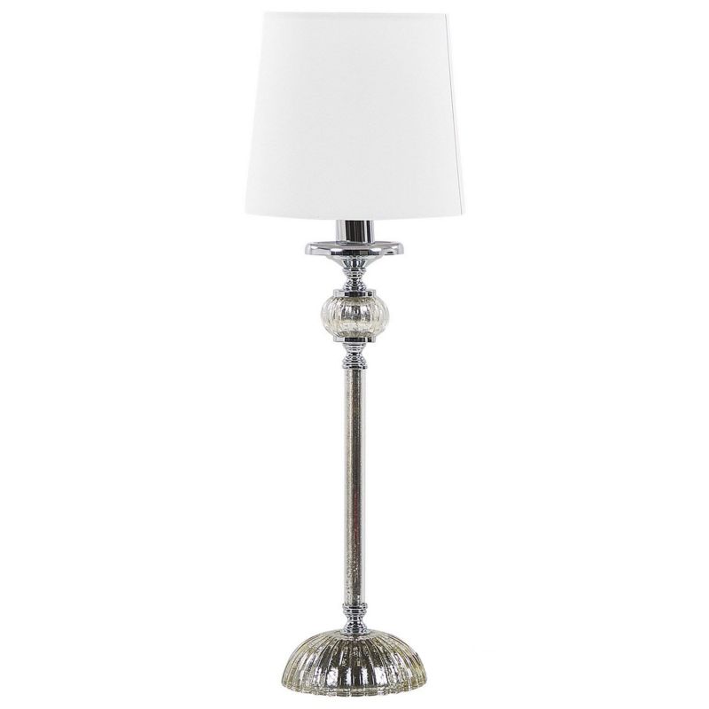 Lampa stołowa Kubena Metal Biały 1 szt.