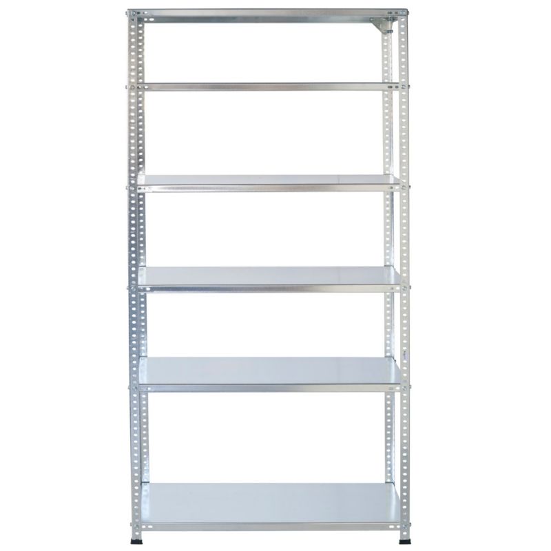 Regał metalowy skręcany AR Shelving na śruby z 6 półkami 250x90x40 cm 100 kg 1 szt