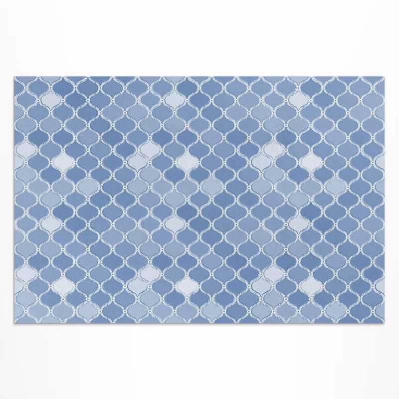 Winylowy Chodnik Zewnętrzny Wallfluent 100x150 cm Śródziemnomorska mozaika delikatne kafelki 1 szt.