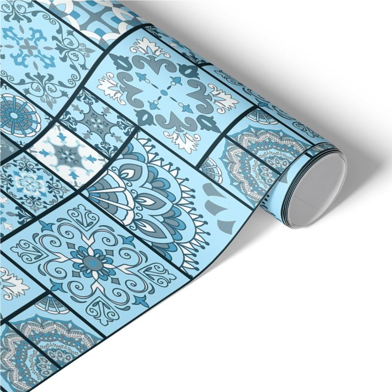 Okleina Meblowa Tulup 75x150 cm Mozaika wzory Okleina Na Biurko I Regał 1 rol.