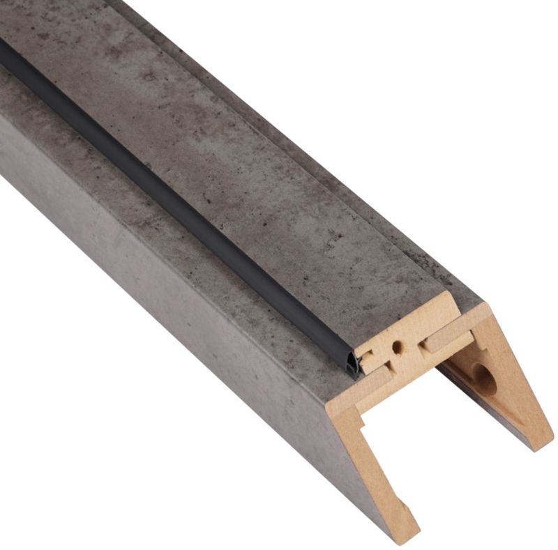 Belka ościeżnicy regulowana 80-100 mm ciemny beton 80 cm