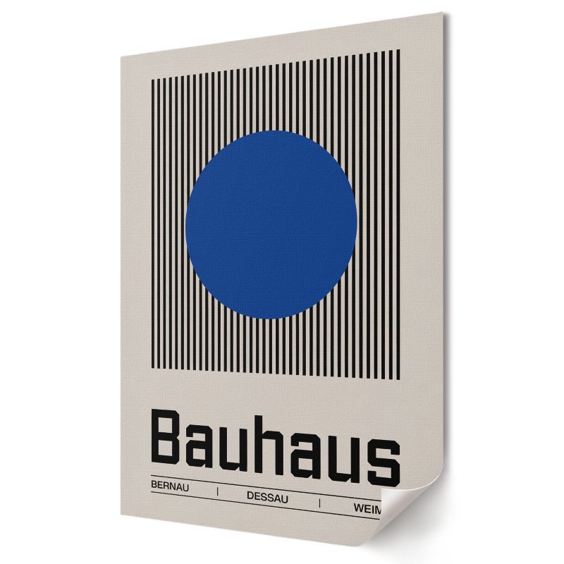 Plakat Wallfluent Format A1 Design Bauhaus Artysta Ice 1 szt.