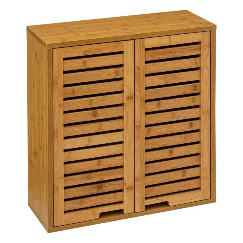 Szafka łazienkowa wisząca Sicela 5five Simply Smart brązowa bambusowa 51x20x58 cm 1 szt.