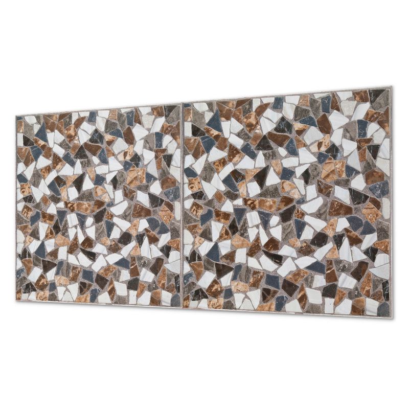 Panel Winylowy Ścienny ArtPrintCave 100x50 cm Mozaika z różnymi kształtami 1 szt.
