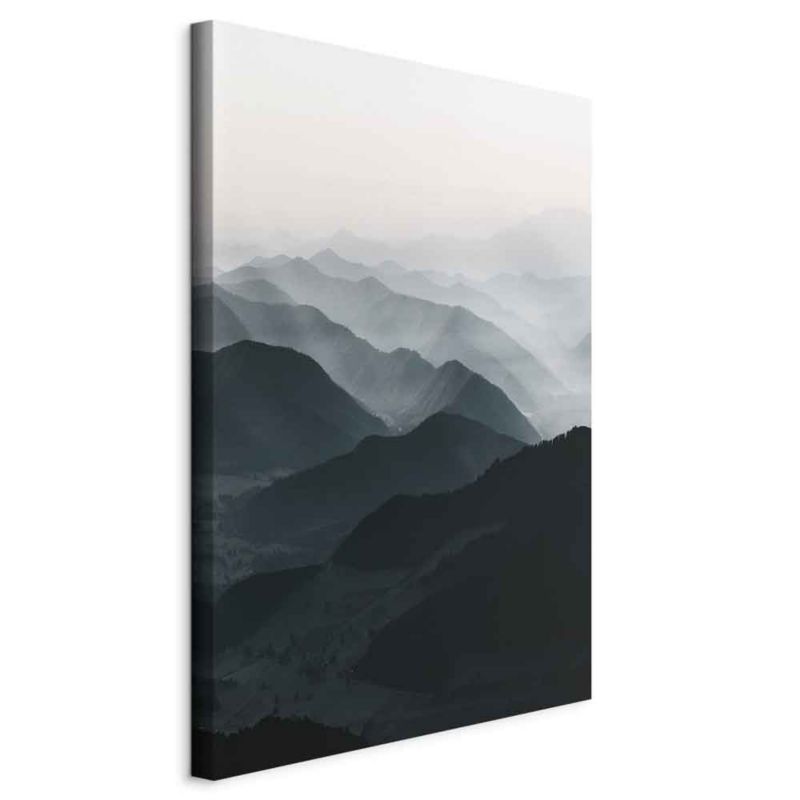 Obraz Artgeist Równoległe grzbiety 40 x 60 cm płótno włoskie 1 szt