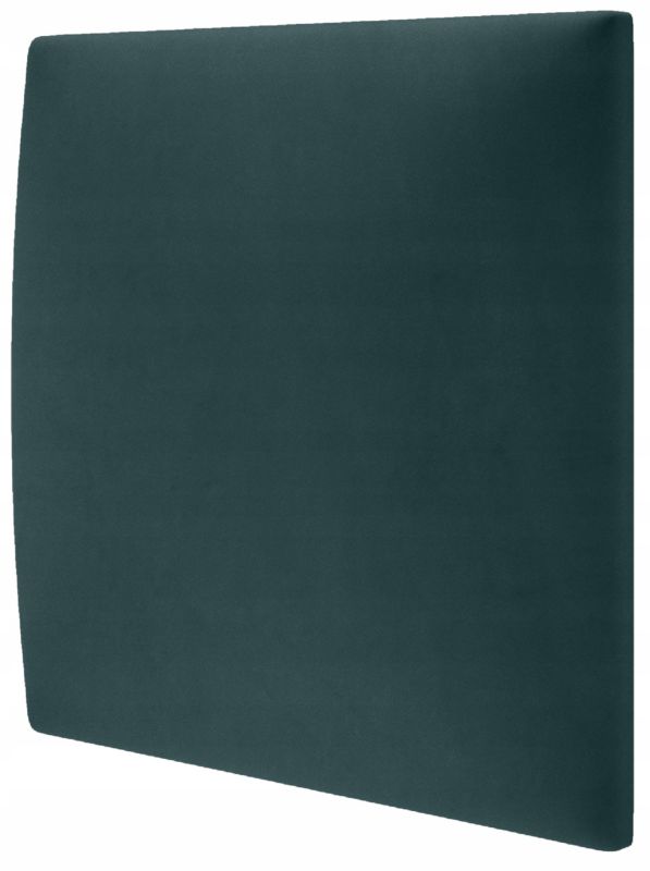 Panel tapicerowany ścienny Stegu wezgłowie 30x30 cm Niebieski welur , akustyczny, dekoracyjny 1 szt.