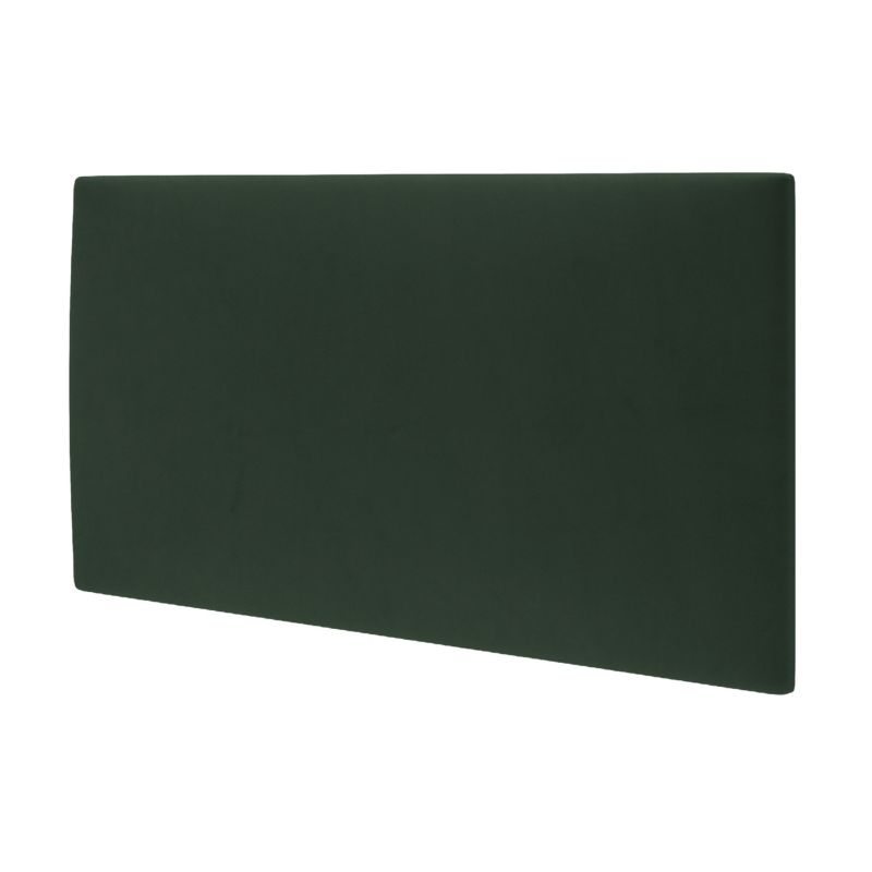 Panel tapicerowany ścienny Stegu wezgłowie 60x30 cm Ciemnozielony welur - akustyczny, dekoracyjny 1 szt.