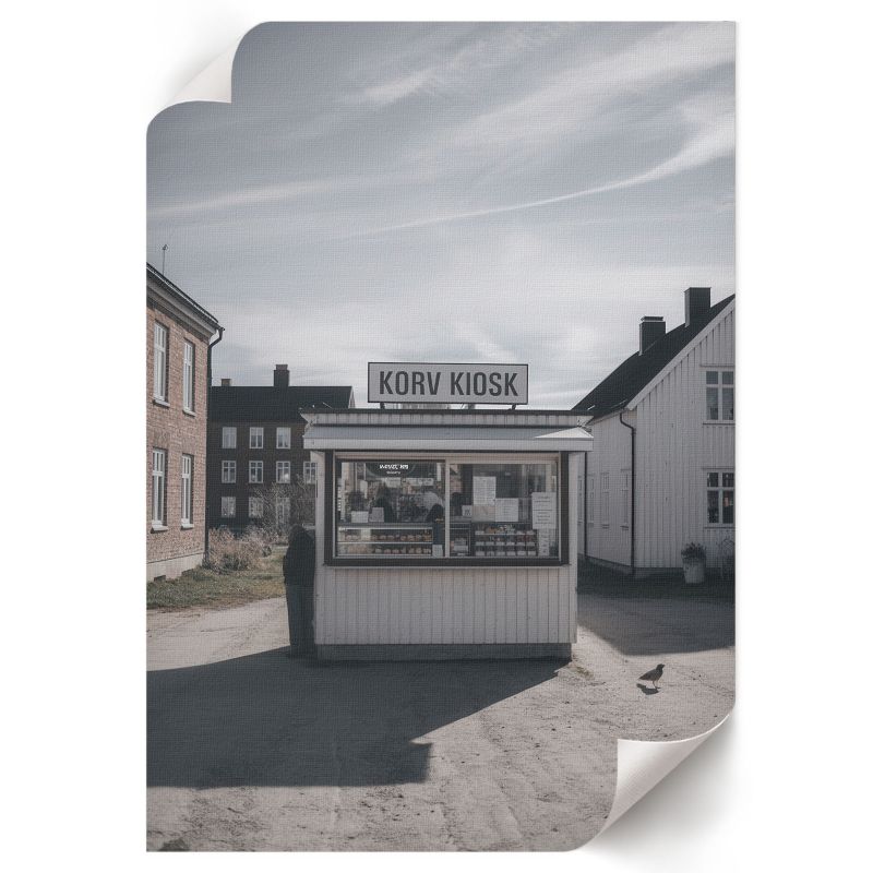 Plakat Do Sypialni ArtPrintCave 21x29,7 cm Spokojna scena Łukasz Kamiński 1 szt.
