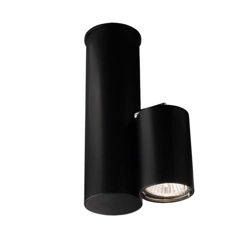 Spot reflektor natynkowy Shilo SHIMA czarny 1xGU10x10W wym:20x19x6cm IP20 -1 szt.