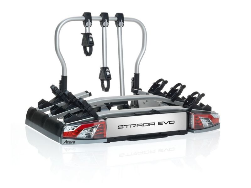 Bagażnik rowerowy na hak Atera Strada EVO 3 + adapter łącznie 4 rowery 1 szt.