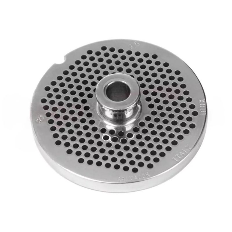 Sito Mega-M HR-32 tarcza do wilka do maszynki do mielenia mięsa stal nierdzewna średnica sita 100 mm średnica oczka 3,5 mm 1szt.