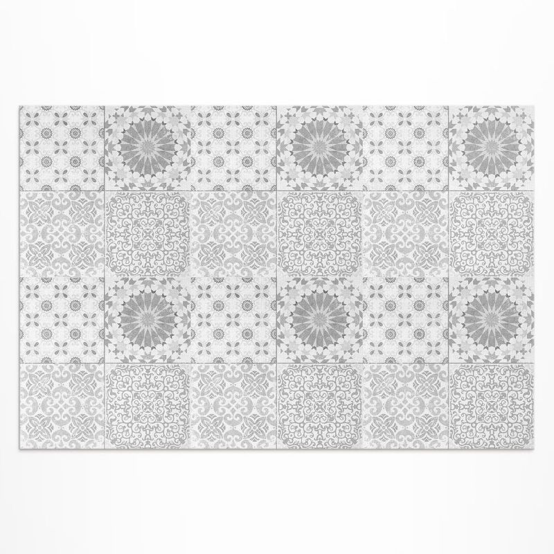 Zewnętrzny Dywan Winylowy Wallfluent 100x150 cm Ornamentalne płytki modna mozaika 1 szt.