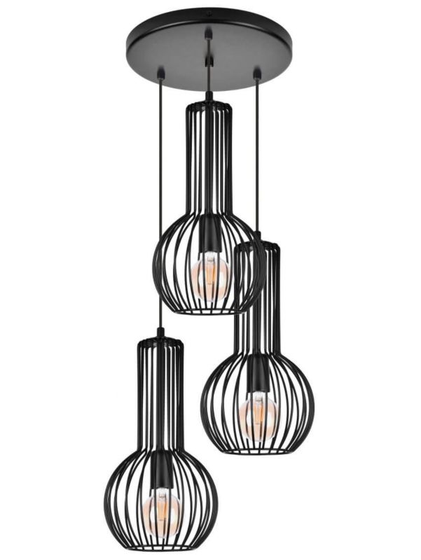 Lampa wisząca Szpak Bongo S26 nowoczesna 3xE27 1szt