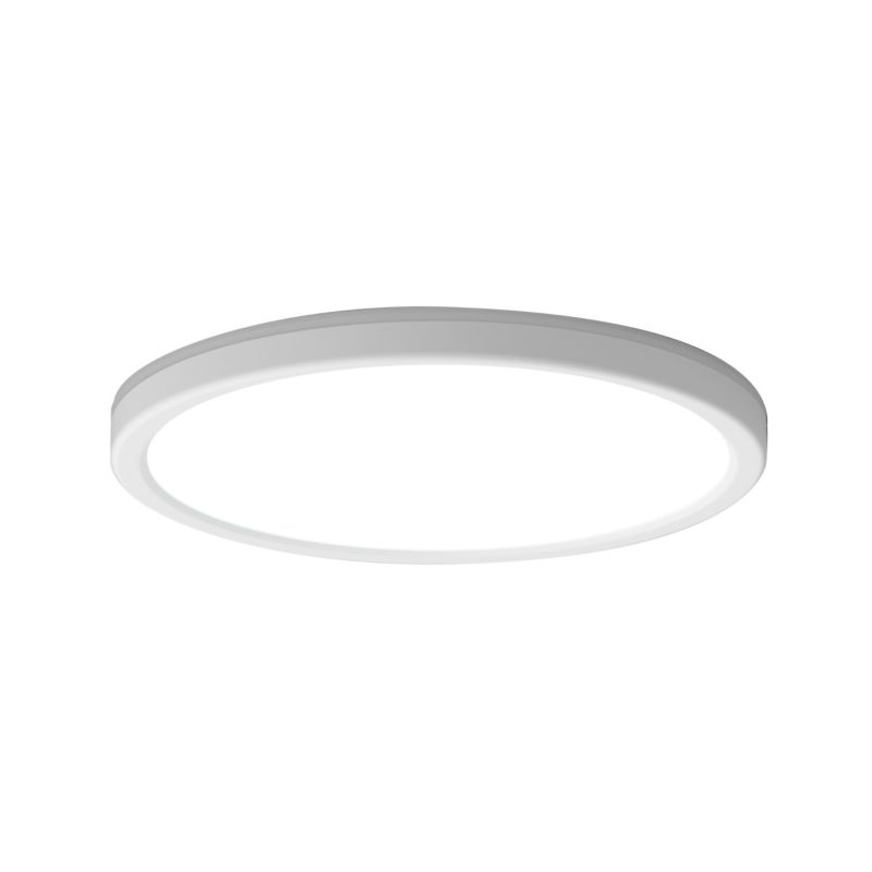 Plafon 40cm Italux Corte biały okrągły 40cm LED 36W Biały zmienny 2800-6000K 3800lm IP20 - 1 szt.