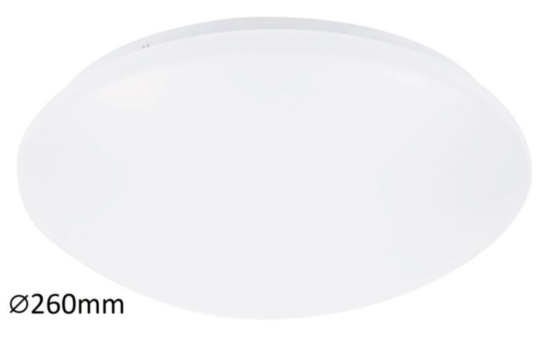 Plafon sufitowy lampa Rabalux Lucas biały LED 12W 4000K 900lm okrągły IP20 wym: 9 x 26 x 26 cm metal - 1 szt.