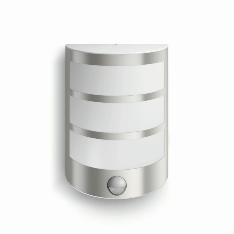 Kinkiet Ogrodowy Philips Python Lampa Elewacyjna LED 6W 600lm 2700K z Czujnikiem Ruchu i Zmierzchu Srebrna IP44 1 szt.