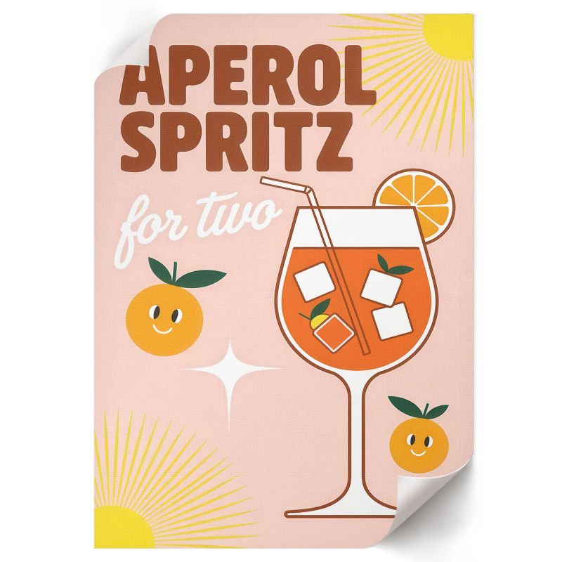 Plakat Do Łazienki ArtPrintCave 29,7x42 cm Aperol Spritz Mono Atelier 1 szt.