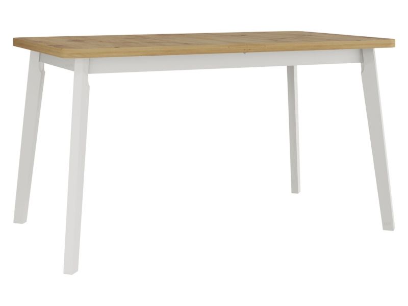 Stół rozkładany MIRJAN 24 Oslo VI 80x140/180 dąb artisan + biały 1 szt.