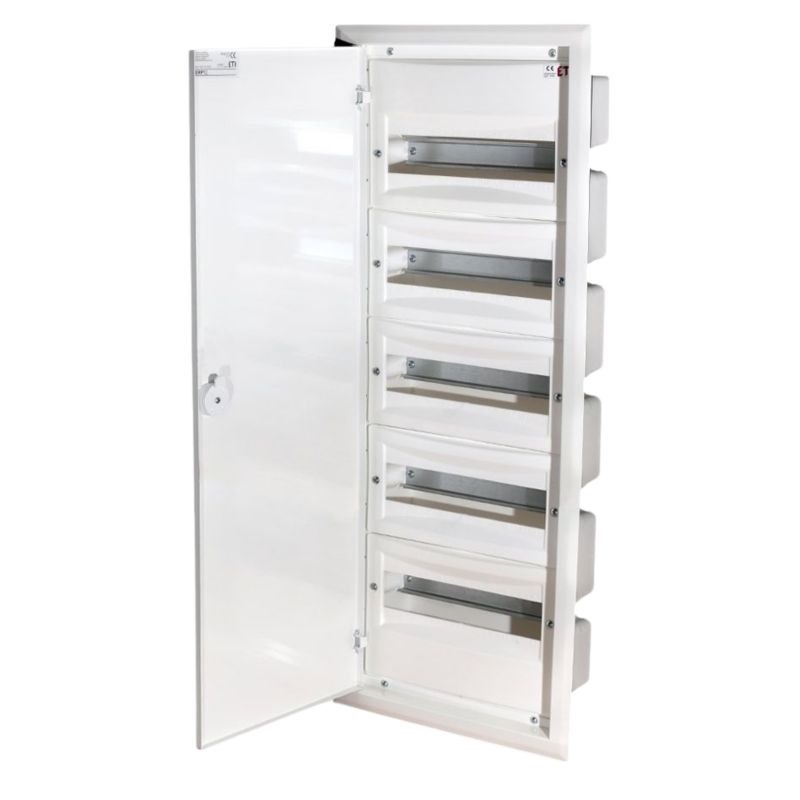 Rozdzielnica Modułowa Eti Polam 5X12 Podtynkowa Drzwi Metalowe IP40 001101298 1 Szt