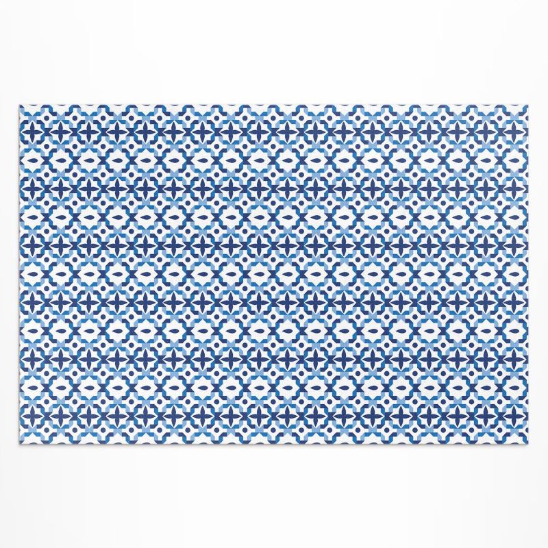 Balkonowy Dywan Winylowy UV Wallfluent 140x210 cm Hiszpańska mozaika ozdobny wzór 1 szt.