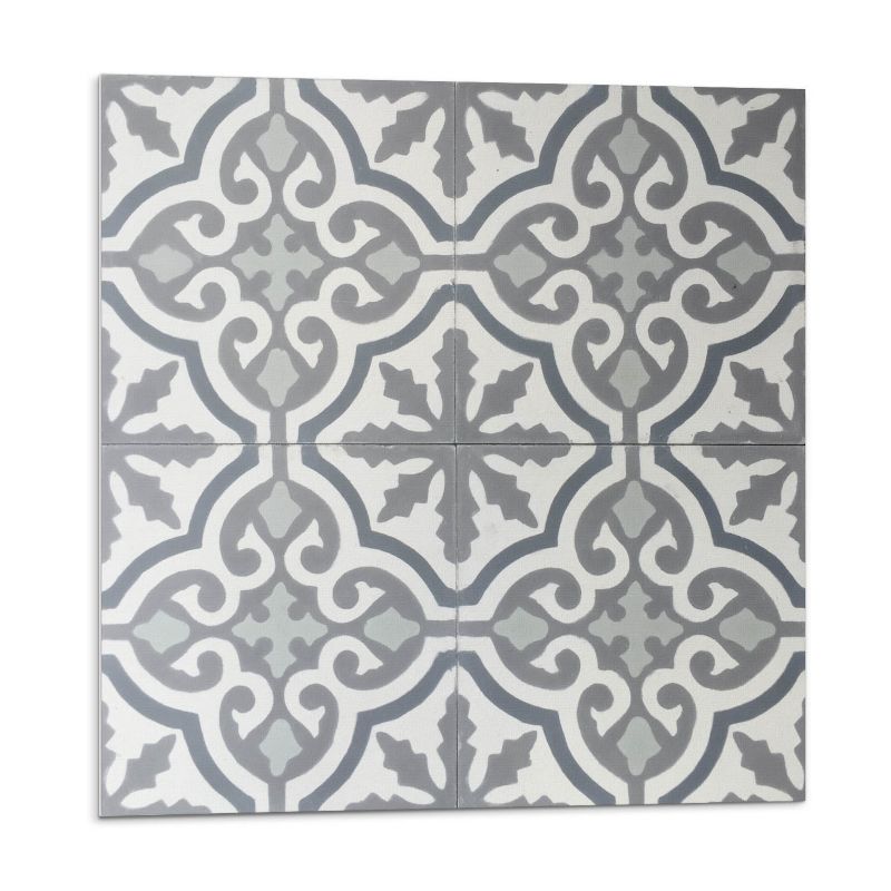 Kafelki samoprzylepne Wallfluent 50x50 cm Ornamentalna mozaika w artystycznym stylu 4 szt.