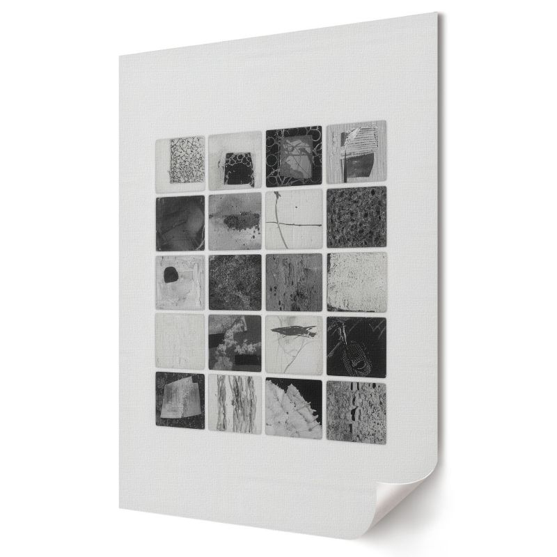 Plakat canvas Wallfluent Format A2 Czarno-biała mozaika Formacja Artystyczna MoonLight 1 szt.