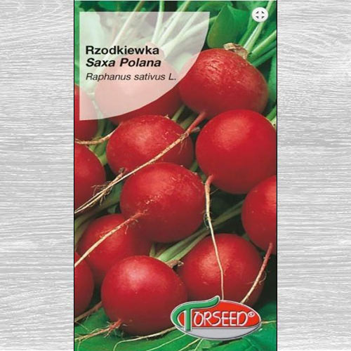 1 szt, Rzodkiewka Saxa Polana - Nasiona: Ilość w opakowaniu: 10 g