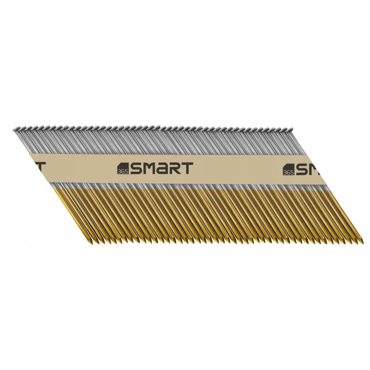 SMART365 Gwoździe na papierze pierścieniowe ocynkowane 3,1 x 90 mm - 2200 szt.