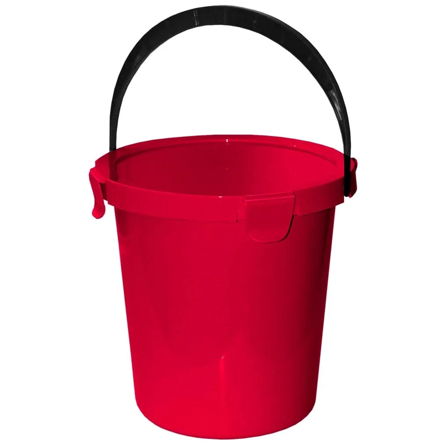 Wiadro BERRY z pokrywą czerwone 5 l