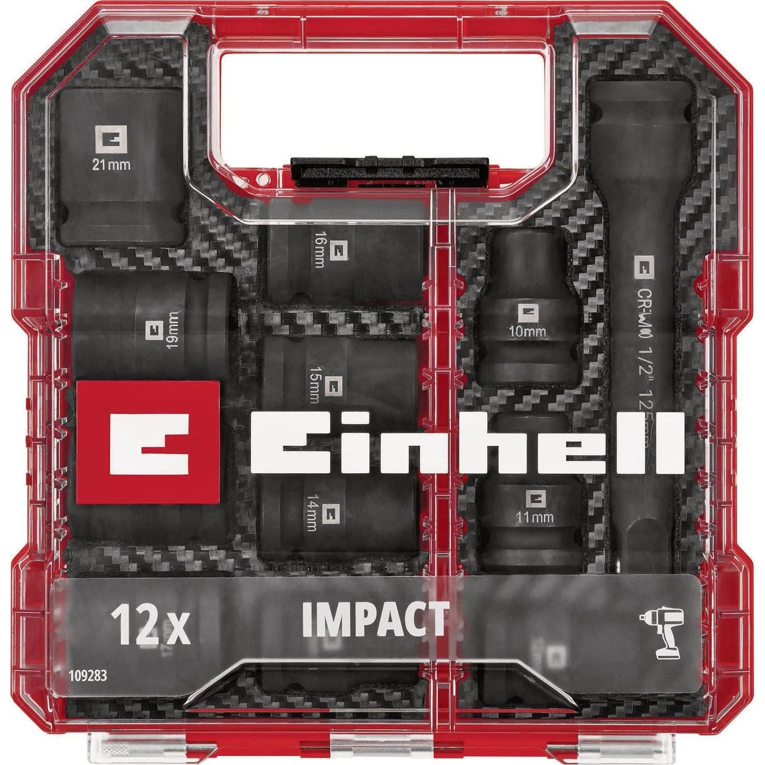 Einhell Zestaw nasadek udarowych - 12 szt.