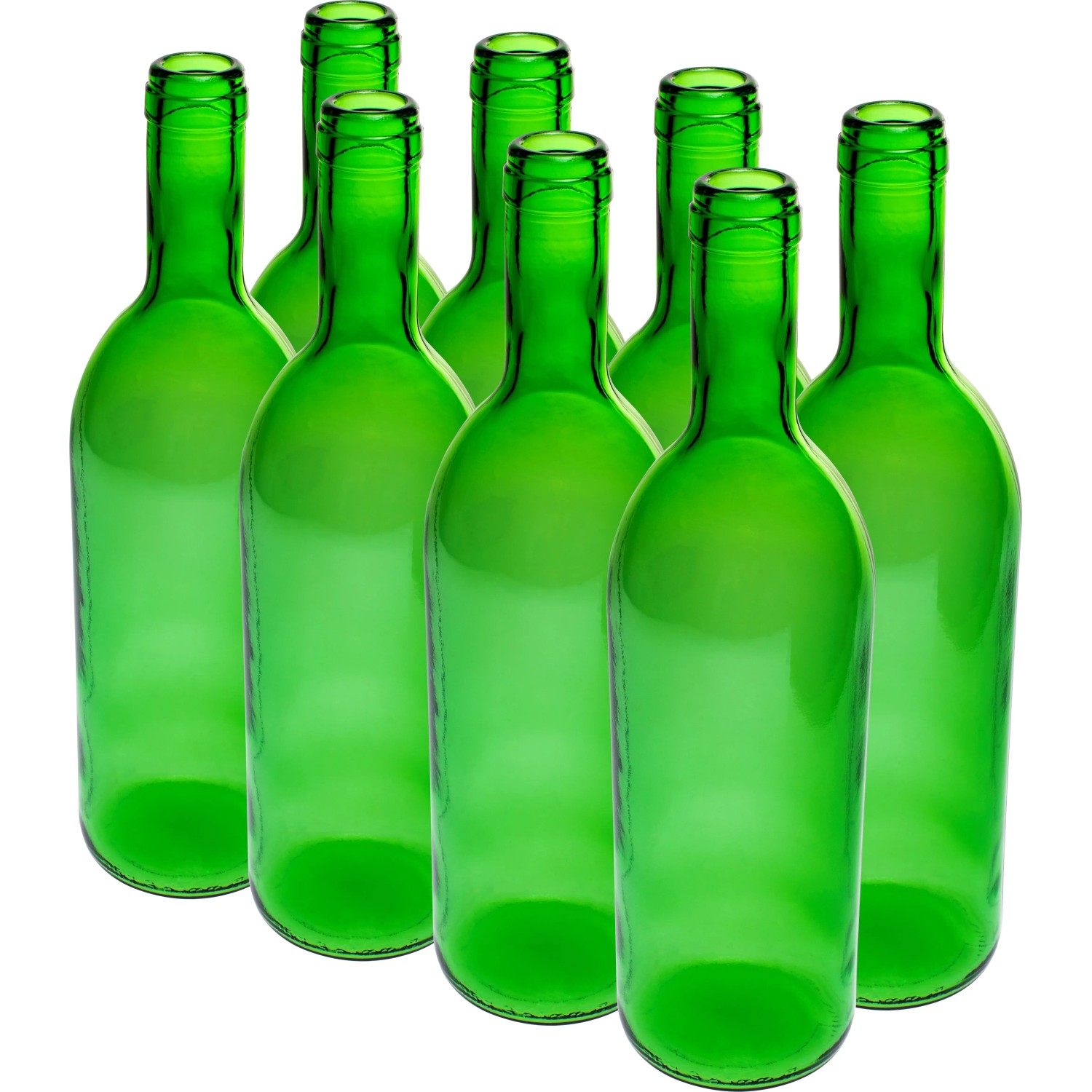 Butelka na wino zielona - 750 ml