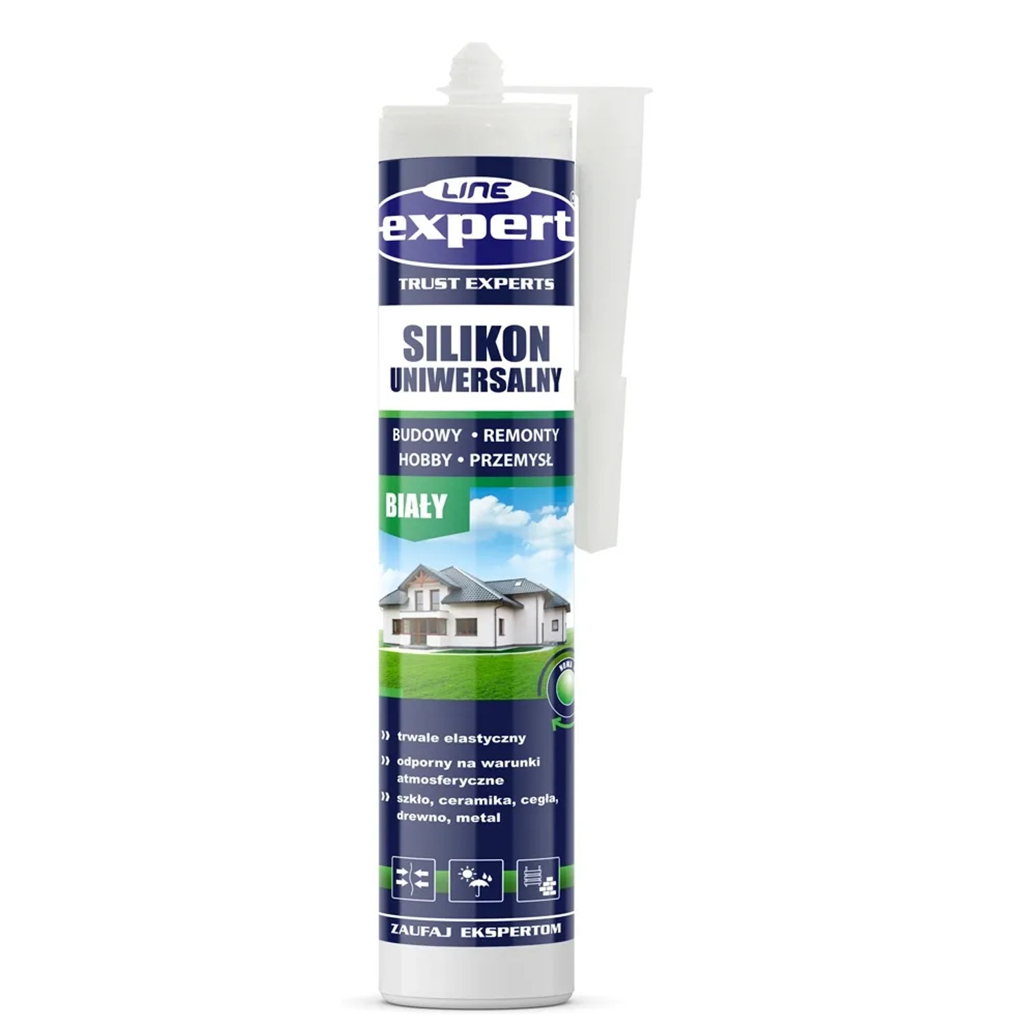 Expert Line Silikon uniwersalny biały 280 ml